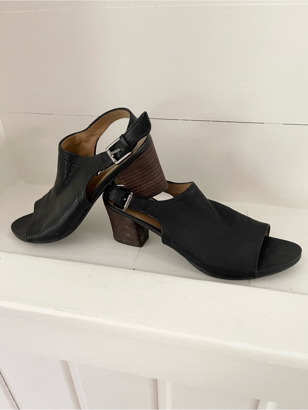 Franco Sarto Slingback Block Heel Sandal